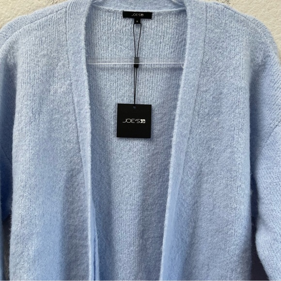 Joe's Jeans Solange Open Cardigan Blue Size Small - Picture 4 of 6